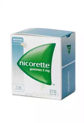 Nicorette 2 Mg Gom à Mâcher Médic Sans Sucre Plq/210gom à AIX-EN-PROVENCE