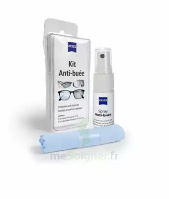Zeiss Kit Spray Antibuée Fl/15ml + Tissu Microfibres à AIX-EN-PROVENCE